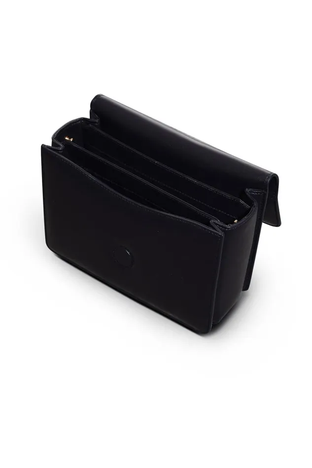 Gabriela Hearst Crossbody Bags WomenMen Janis Crossbody Bag In Navy Nappa Leather