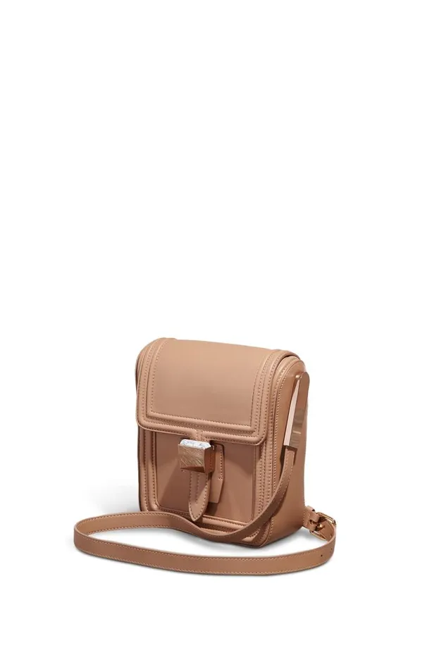 Gabriela Hearst Crossbody Bags WomenMen Marvelle Crossbody Bag In Nude Nappa Leather