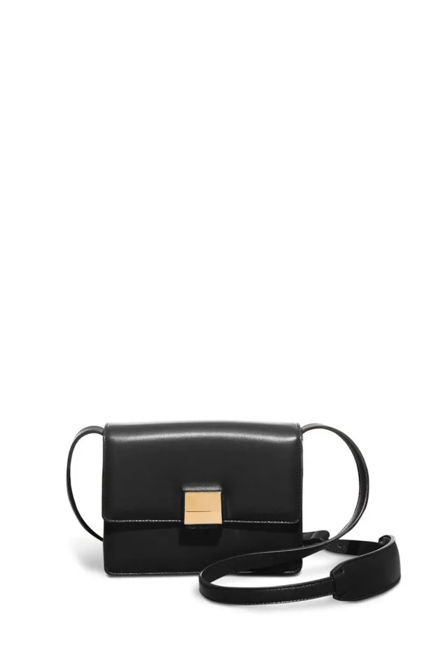 Gabriela Hearst Crossbody Bags WomenMen Mercedes Bag In Black Nappa Leather