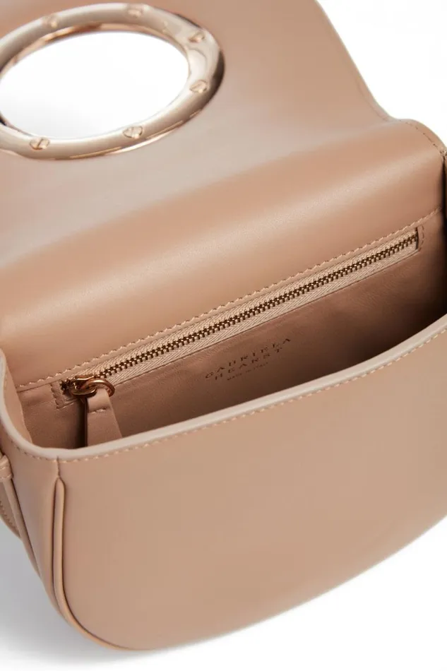 Gabriela Hearst Crossbody Bags WomenMen Ring Crossbody Bag In Nude Leather