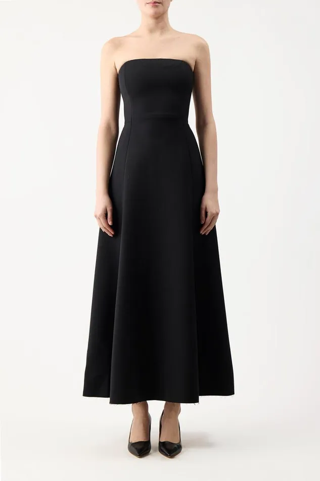 Gabriela Hearst Dresses Women Arion Dress In Black Sportswear Wool