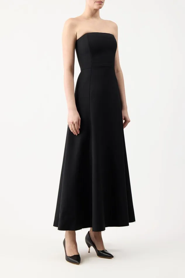 Gabriela Hearst Dresses Women Arion Dress In Black Sportswear Wool