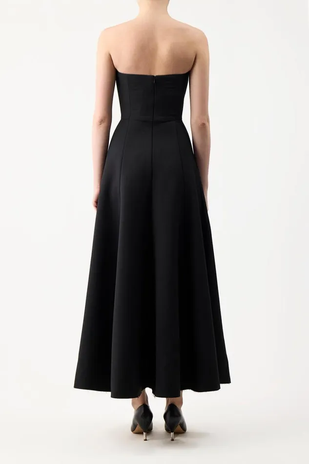 Gabriela Hearst Dresses Women Arion Dress In Black Sportswear Wool