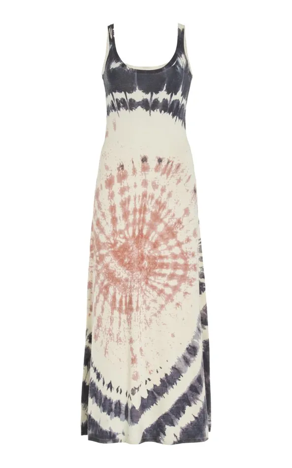 Gabriela Hearst Dresses Women Beca Knit Dress In Deep Bordeaux Multi Tie Dye Cashmere Gabriela Hearst Dresses Women Beca Knit Dress In Deep Bordeaux Multi Tie Dye Cashmere