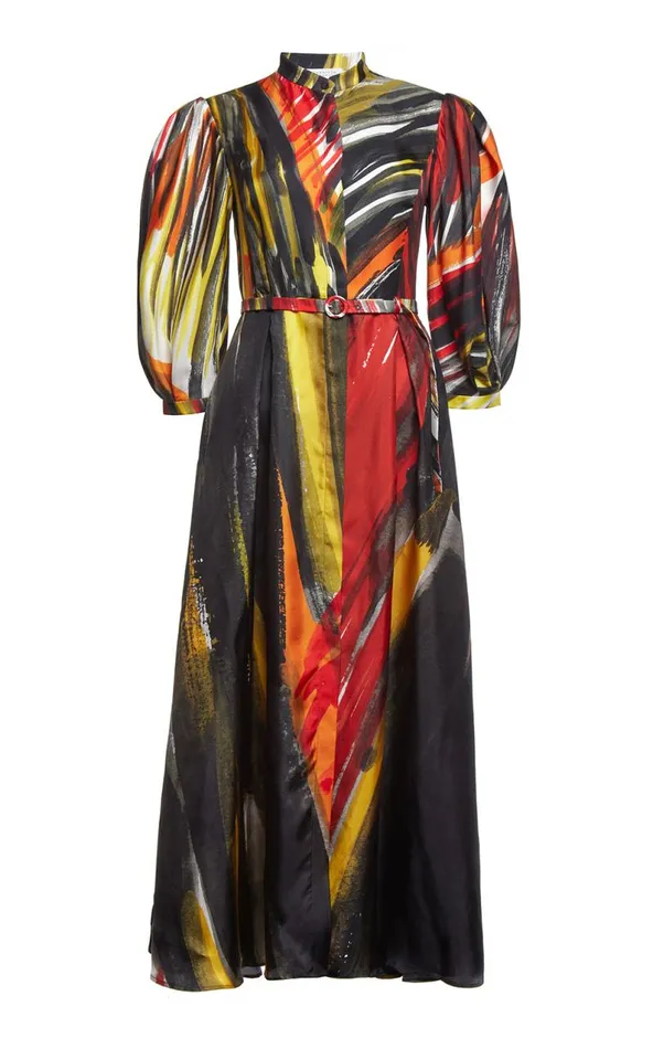 Gabriela Hearst Dresses Women Dexter Dress In Multi Printed Silk