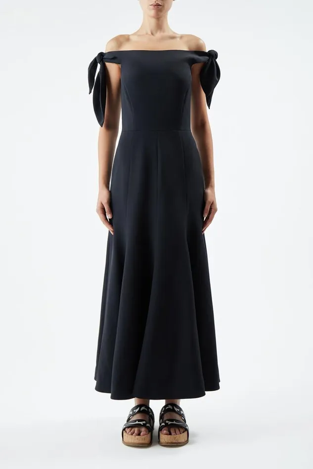 Gabriela Hearst Dresses Women Eda Dress In Black Silk