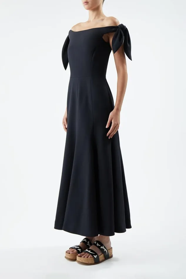 Gabriela Hearst Dresses Women Eda Dress In Black Silk