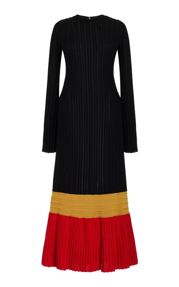 Gabriela Hearst Dresses Women Fiona Knit Dress In Multi Cashmere Silk