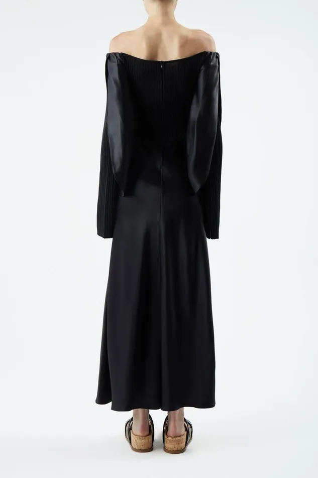Gabriela Hearst Dresses Women Gilman Dress In Black Silk