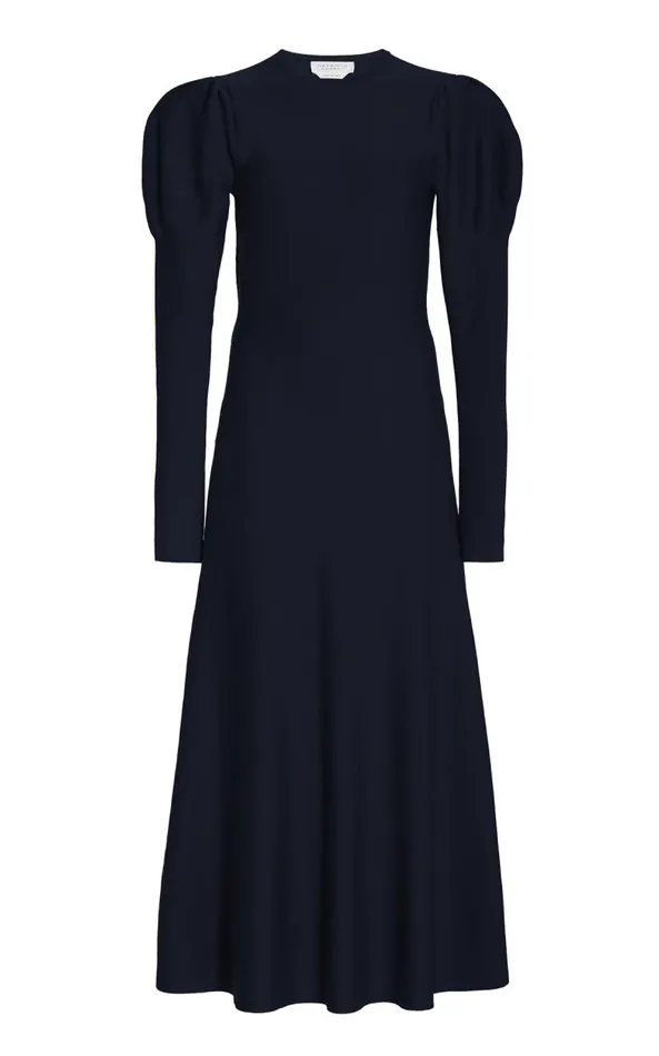 Gabriela Hearst Dresses Women Hannah Knit Dress In Dark Navy Merino Wool Cashmere Gabriela Hearst Dresses Women Hannah Knit Dress In Dark Navy Merino Wool Cashmere