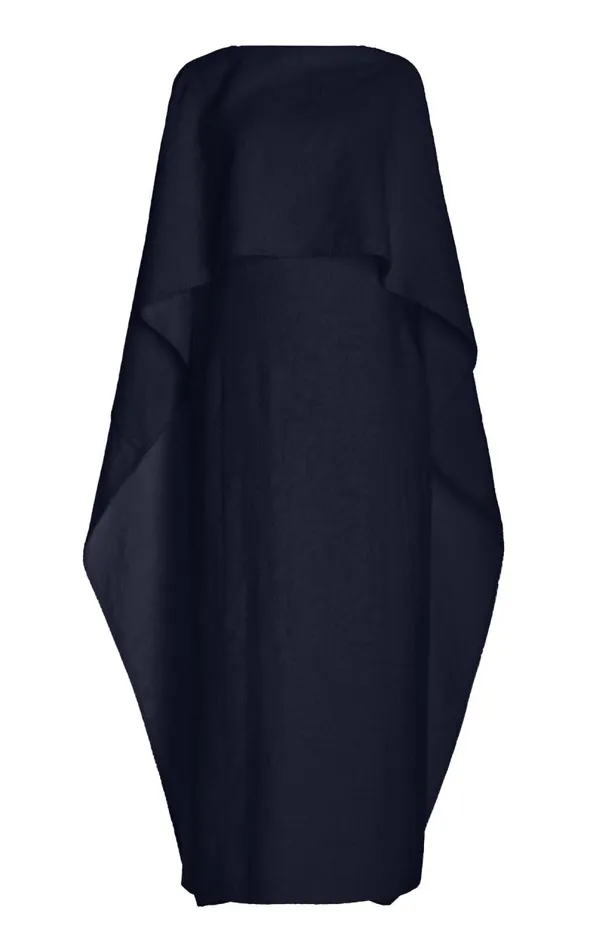 Gabriela Hearst Dresses Women Hunter Dress In Dark Navy Cashmere Silk