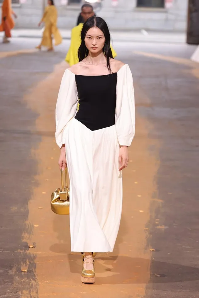 Gabriela Hearst Dresses Women Lani Dress In Ivory Washed Silk