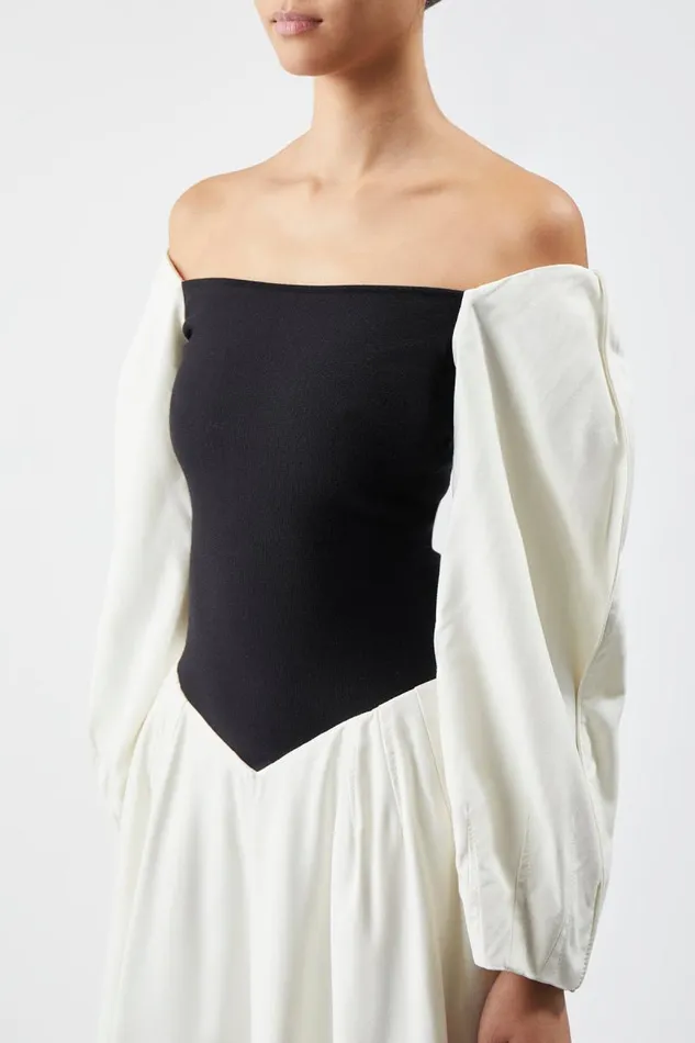 Gabriela Hearst Dresses Women Lani Dress In Ivory Washed Silk