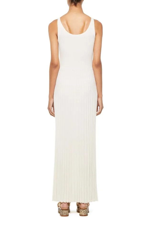 Gabriela Hearst Dresses Women Maresca Dress In Ivory Cashmere Silk