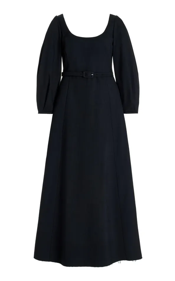 Gabriela Hearst Dresses Women Mena Dress In Black Washed Silk