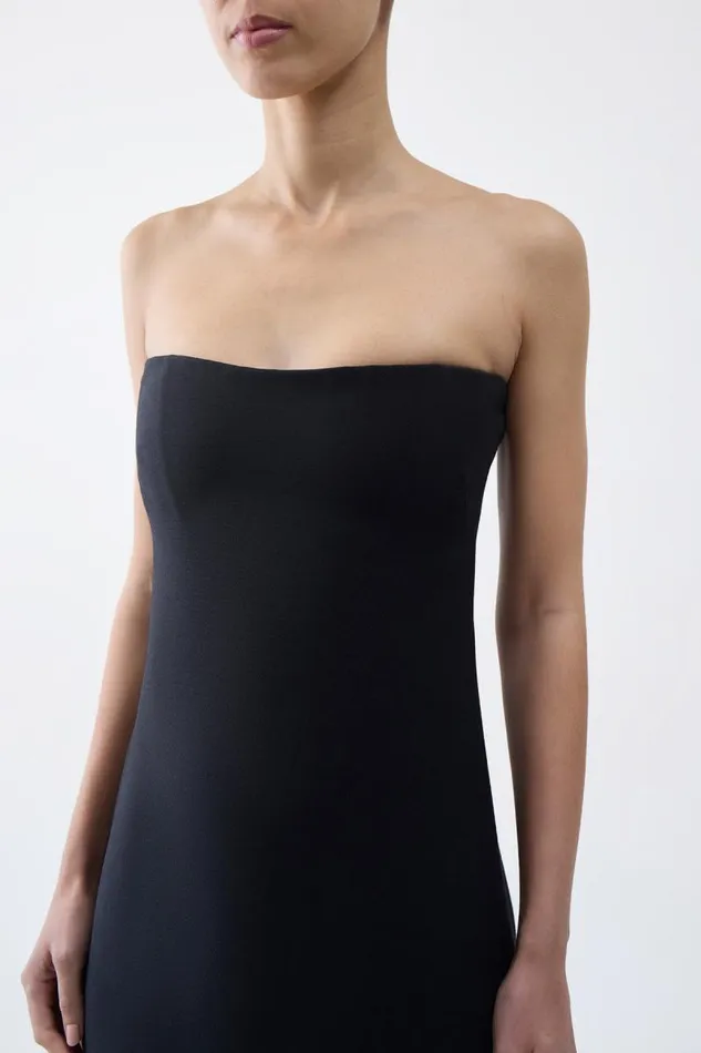 Gabriela Hearst Dresses Women Opus Dress In Black Wool Silk Cady