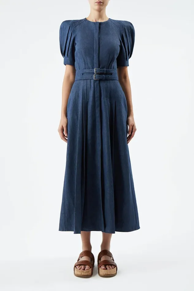 Gabriela Hearst Dresses Women Patricia Dress In Organic Raw Denim