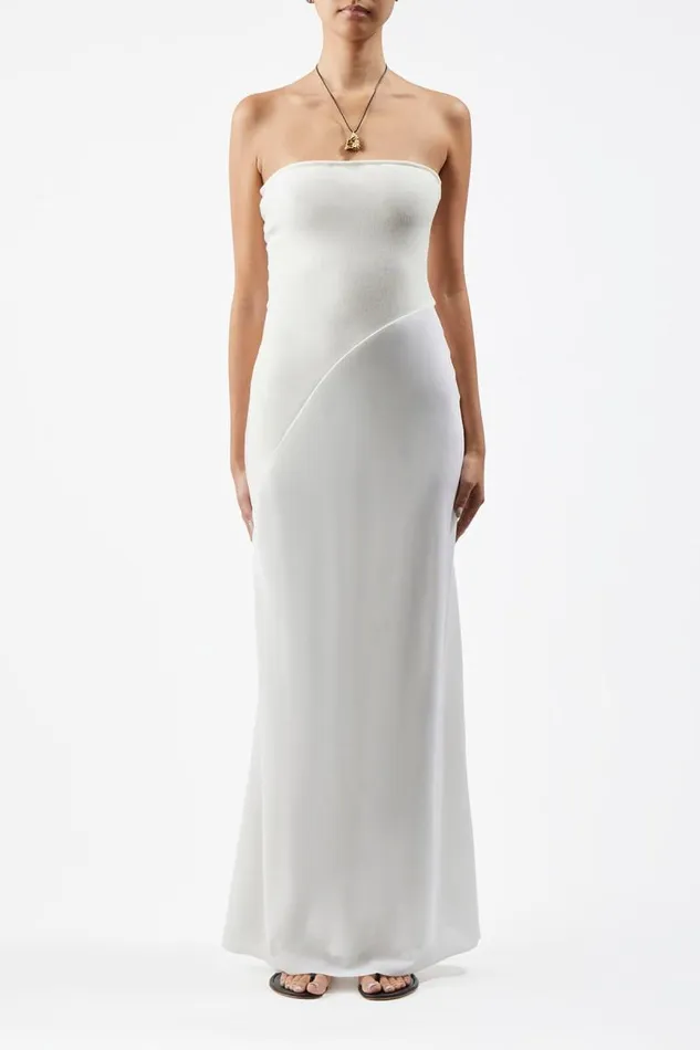 Gabriela Hearst Dresses Women Penna Dress In Ivory Lightweight Wool
