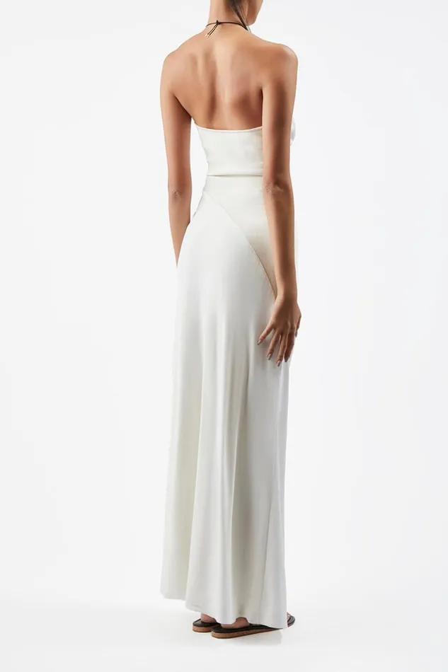 Gabriela Hearst Dresses Women Penna Dress In Ivory Lightweight Wool