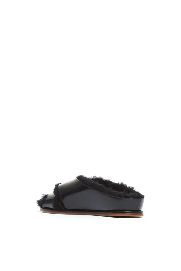 Gabriela Hearst Flats Women Ellington Slide With Wool Fur