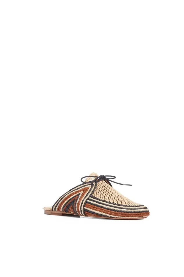 Gabriela Hearst Flats Women Harriet Raffia Mule