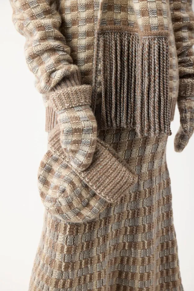 Gabriela Hearst Hats Women Kaja Knit Hat In Multicolor Cashmere
