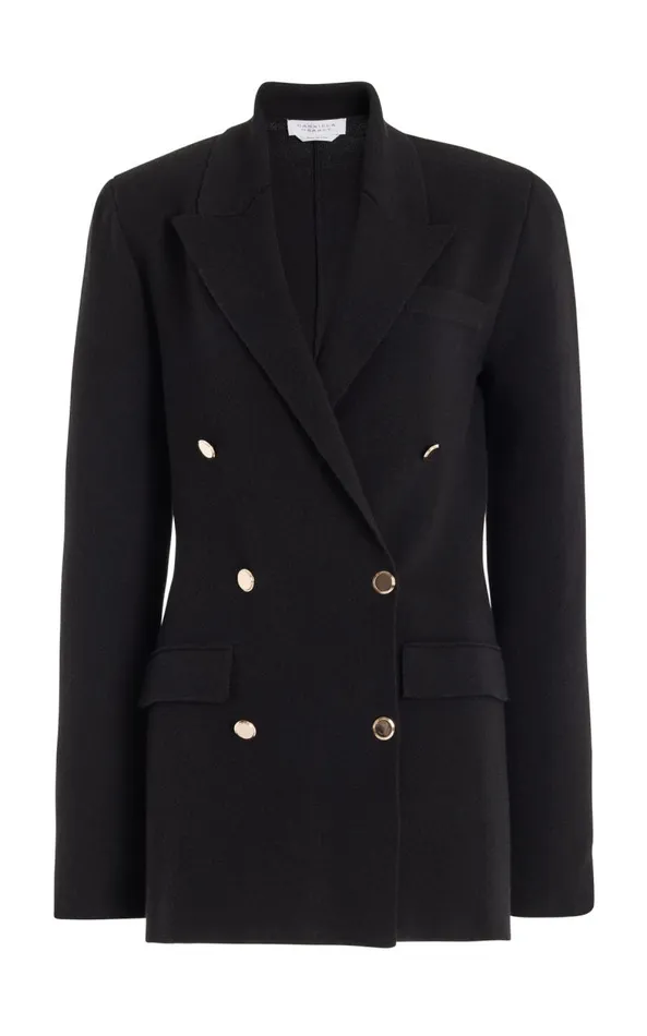 Gabriela Hearst Jackets and Coats Women Bowen Knit Jacket In Black Wool