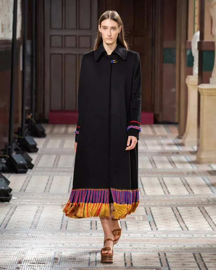 Gabriela Hearst Jackets and Coats Women Matrona Coat In Black Lightweight Cashmere