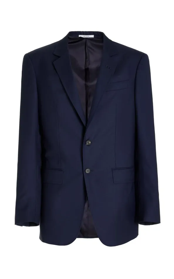 Gabriela Hearst Jackets and Outerwear Men Irving Jacket In Dark Navy Wool