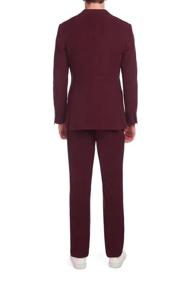 Gabriela Hearst Jackets and Outerwear Men Irving Jacket In Prune Corduroy