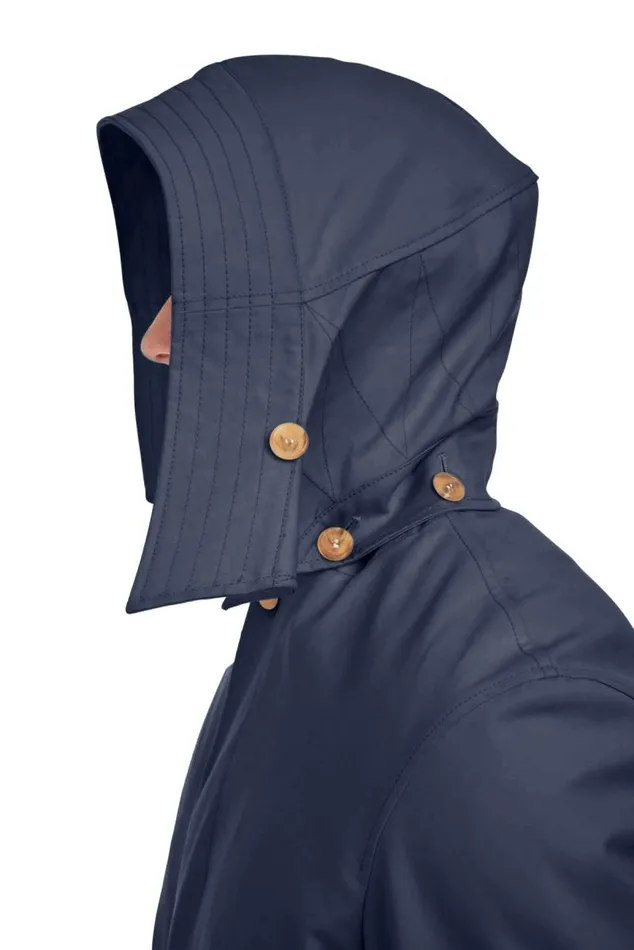 Gabriela Hearst Jackets and Outerwear Men Malraux Parka In Dark Navy Cotton