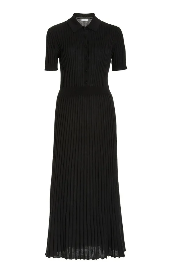 Gabriela Hearst Knitwear Women Amor Knit Dress In Black Cashmere Silk