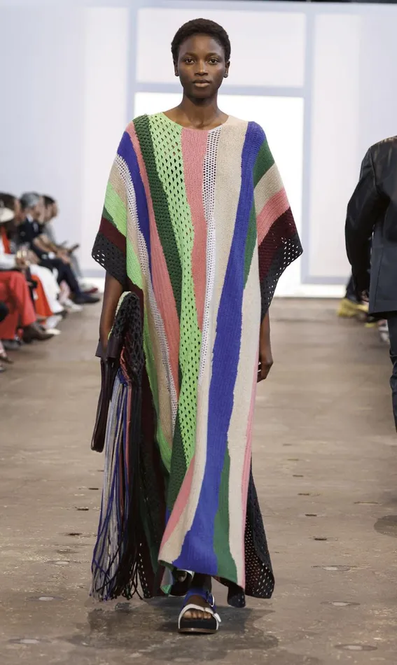 Gabriela Hearst Knitwear Women Arben Crochet Dress In Multi Cashmere