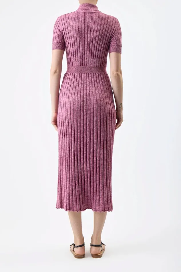 Gabriela Hearst Knitwear Women Avant Knit Dress In Blush Multi Cashmere Silk