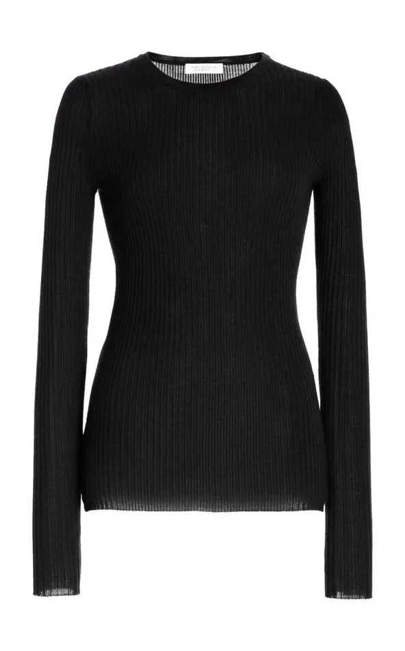 Gabriela Hearst Knitwear Women Browning Knit Sweater In Black Cashmere Silk