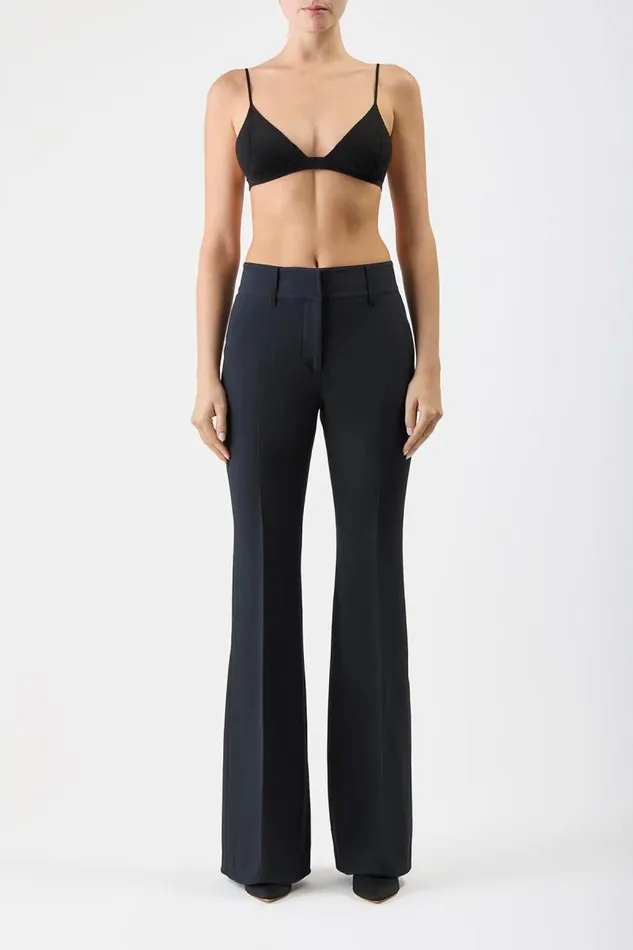 Gabriela Hearst Knitwear Women Chevier Knit Bra In Black Merino Wool