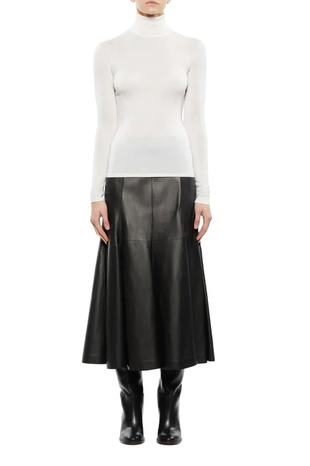 Gabriela Hearst Knitwear Women Costa Knit Turtleneck In Ivory Cashmere Silk