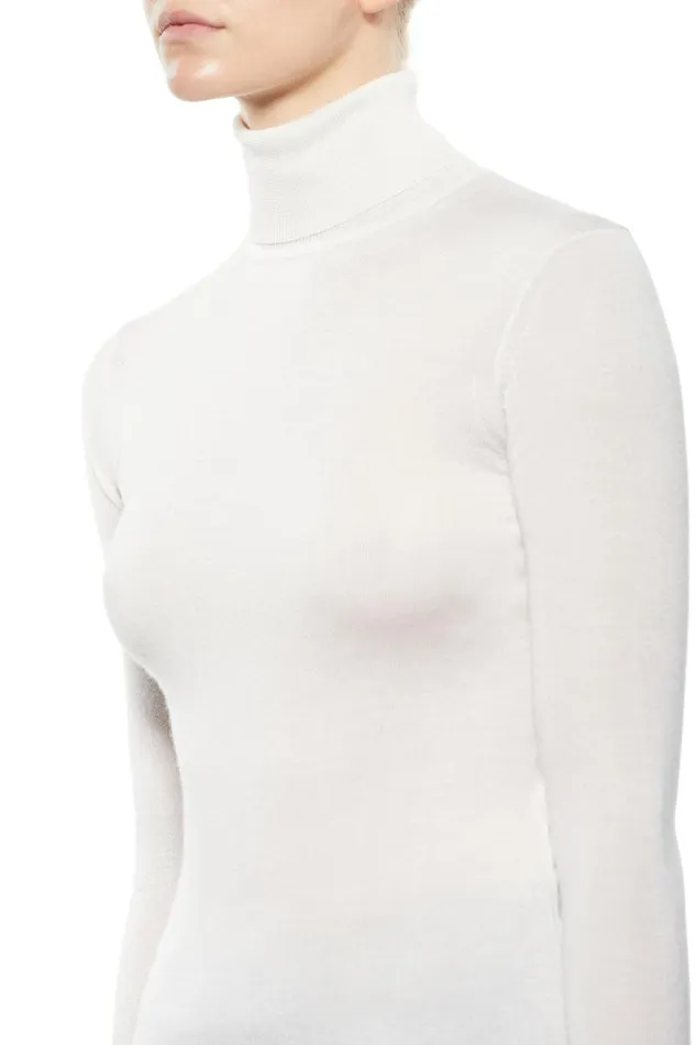 Gabriela Hearst Knitwear Women Costa Knit Turtleneck In Ivory Cashmere Silk