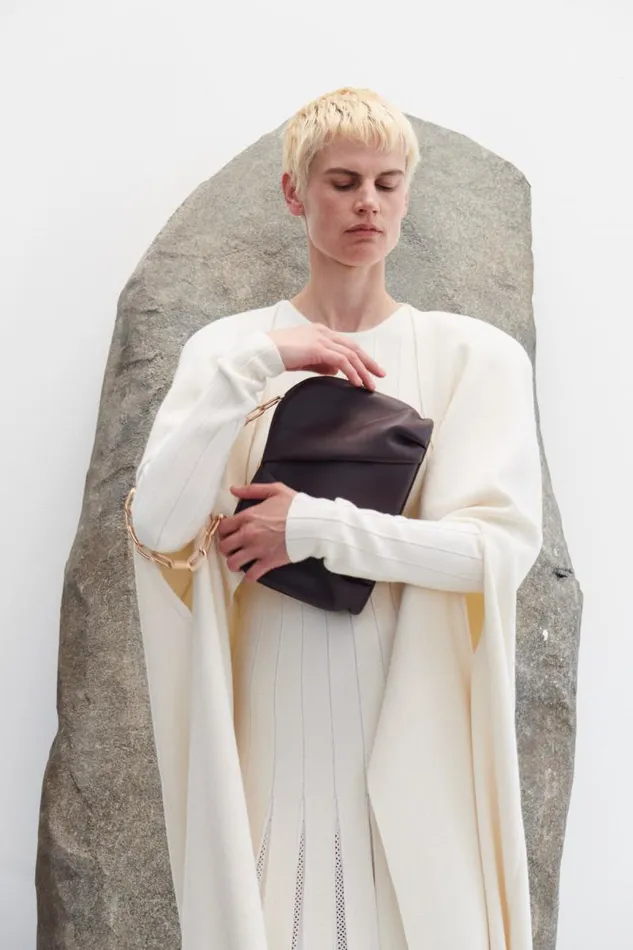 Gabriela Hearst Knitwear Women Eoin Knit Poncho In Ivory Wool