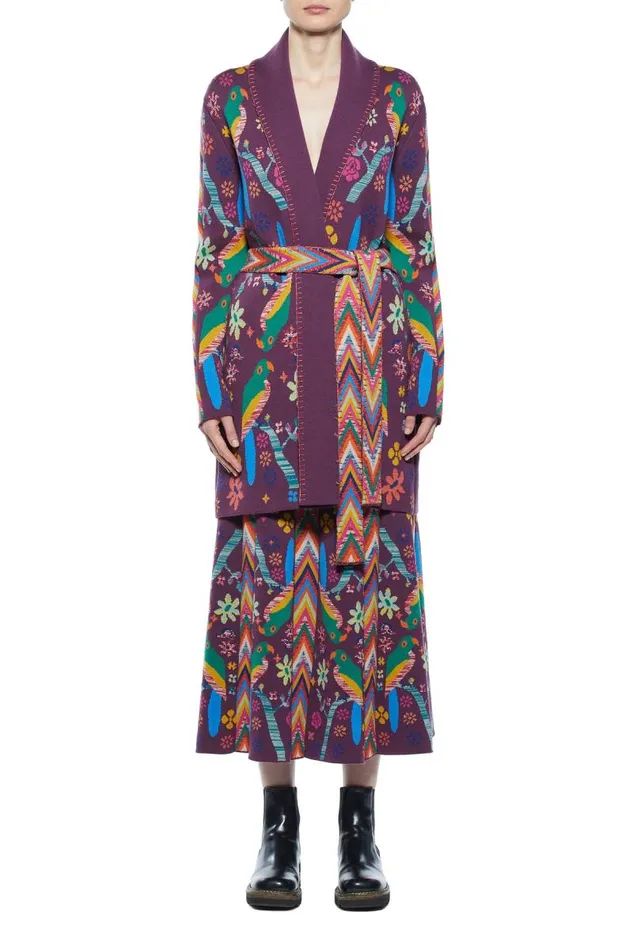 Gabriela Hearst Knitwear Women Margot Knit Cardigan In Multi Merino Wool