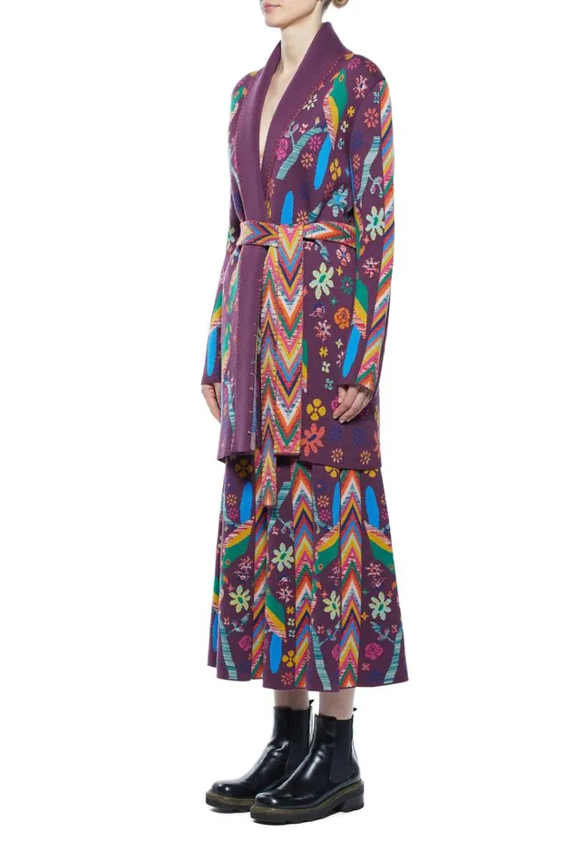 Gabriela Hearst Knitwear Women Margot Knit Cardigan In Multi Merino Wool