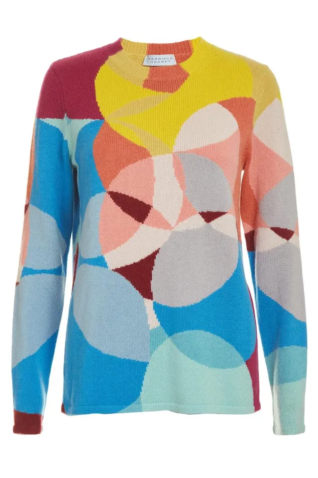 Gabriela Hearst Knitwear Women Muscovite Knit Sweater In Multi Cashmere