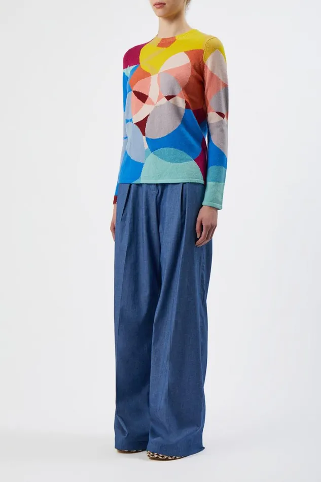 Gabriela Hearst Knitwear Women Muscovite Knit Sweater In Multi Cashmere