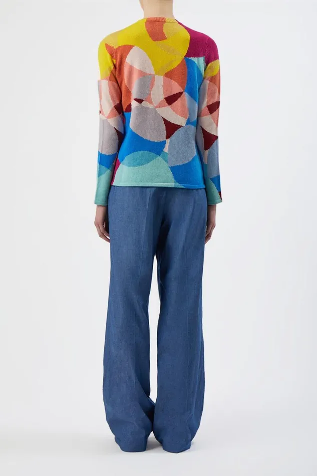Gabriela Hearst Knitwear Women Muscovite Knit Sweater In Multi Cashmere