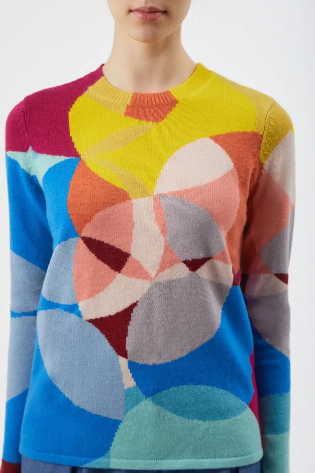 Gabriela Hearst Knitwear Women Muscovite Knit Sweater In Multi Cashmere