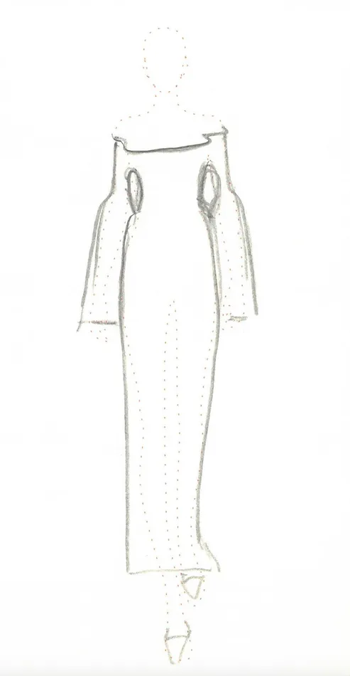 Gabriela Hearst Knitwear Women Palanco Knit Dress In Sapphire Merino Wool Cashmere