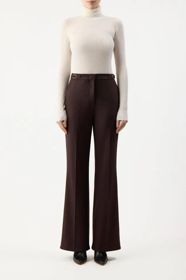 Gabriela Hearst Knitwear Women Peppe Knit Turtleneck In Ivory Cashmere Silk