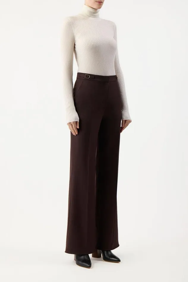 Gabriela Hearst Knitwear Women Peppe Knit Turtleneck In Ivory Cashmere Silk