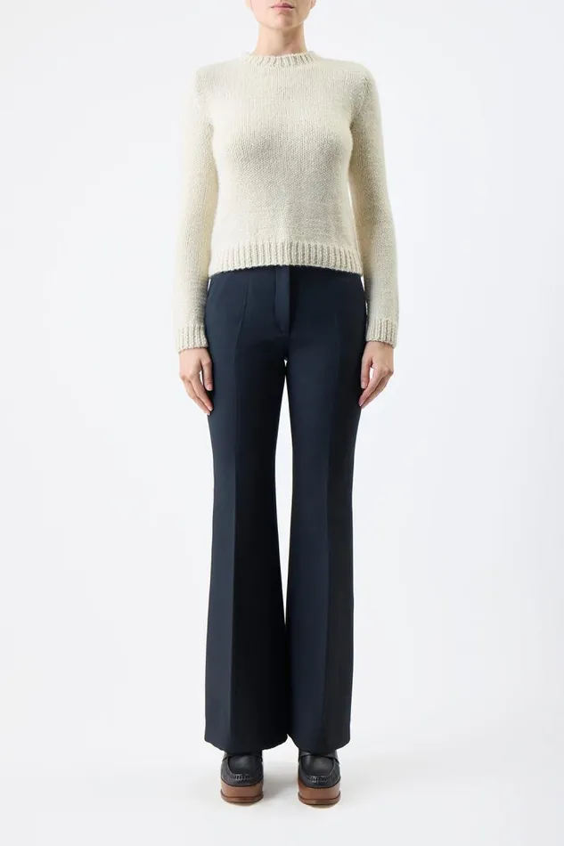 Gabriela Hearst Knitwear Women Rhun Knit Sweater In Ivory Cashmere