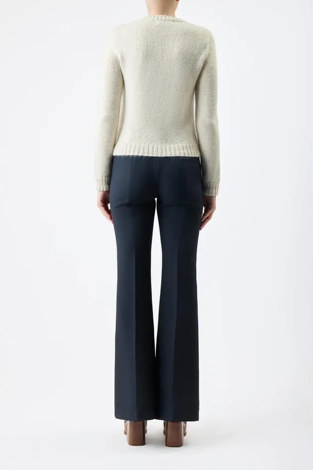 Gabriela Hearst Knitwear Women Rhun Knit Sweater In Ivory Cashmere